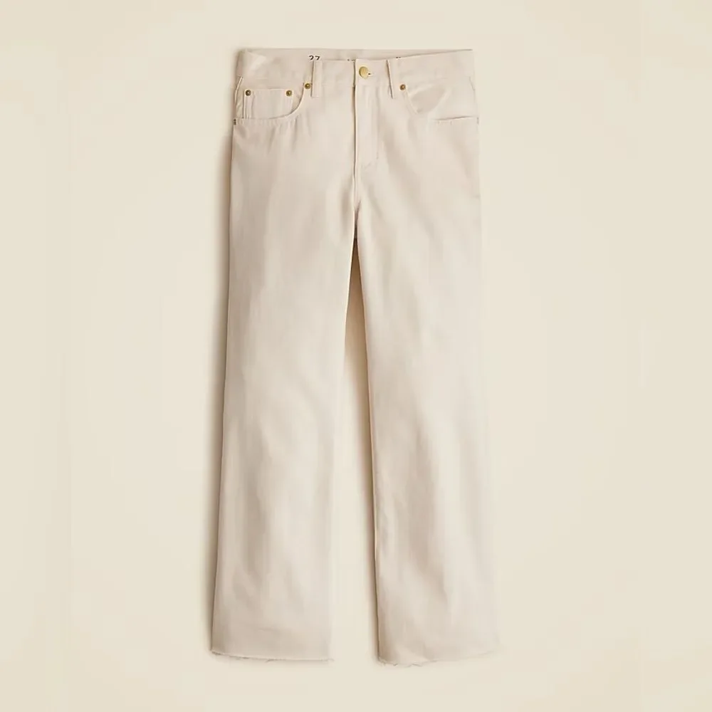 NWT J CREW Tall mid-rise relaxed kickout jean in Exru size 30 TALL